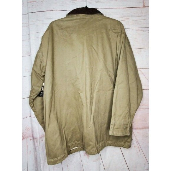 Authentic St Johns Bay Extra Large Brown Plaid Interior Button Up Jacket - Picture 6 of 12